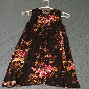 Eyeshadow Black A-line Sleeveless Cocktail Dress